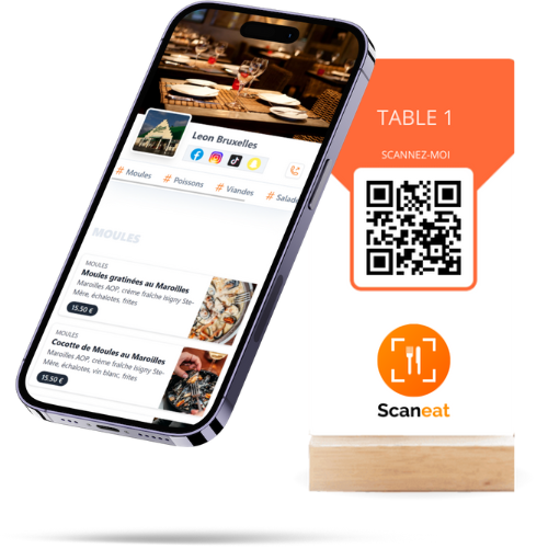 Demo Menu Qr-code pour restaurant